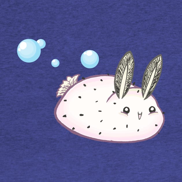 Jorunna Parva - Kawaii Sea Bunny Slug by stacreek